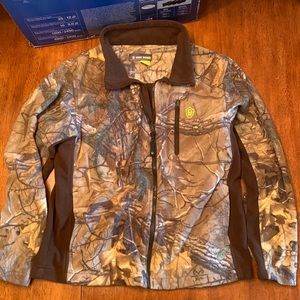 Camo fleece jacket